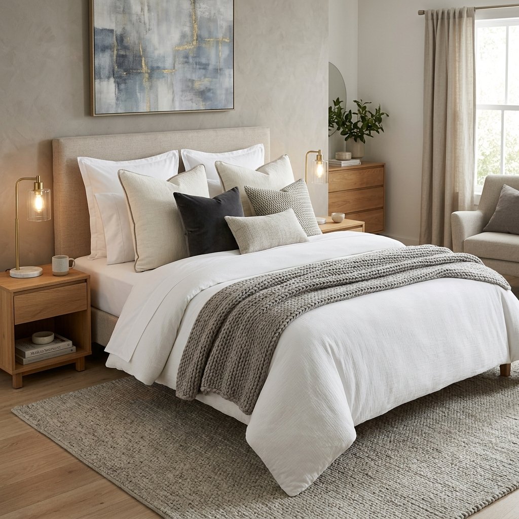 17 Modern Bedroom Ideas That Make Your Space Look Expensive Without Trying Too Hard 5 Layered Bedding That Looks Hotel Level Cozy