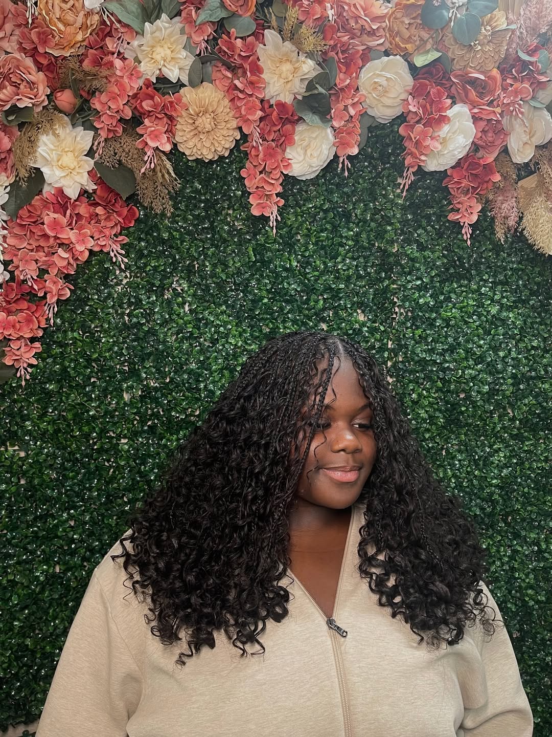 15 Curly Hairstyles for School That Will Make You Want to Ditch the Snooze Button 12 Loose Curly Braids
