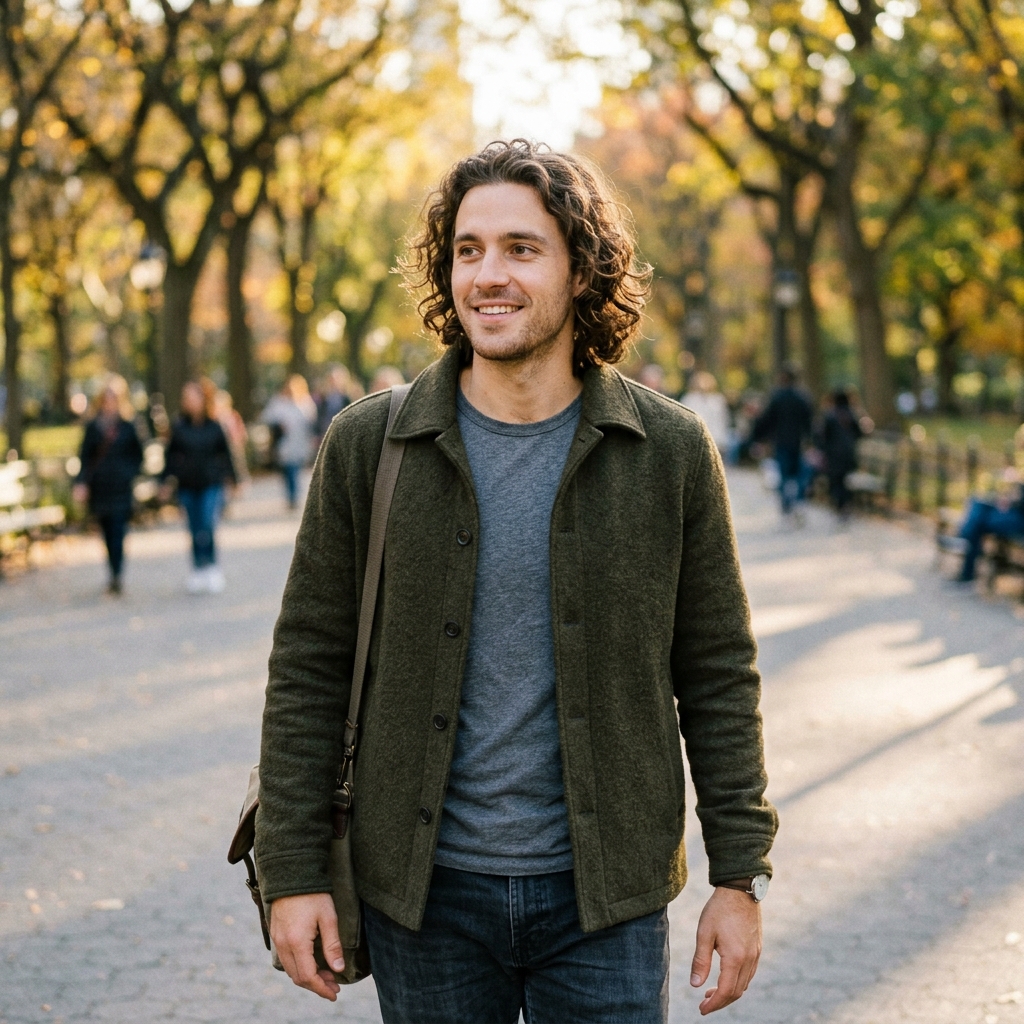 16 Curly Hairstyles for Men That Are Seriously Turning Heads Right Now (And Yes, You Can Pull Them Off) 5 Medium-Length Loose Curls
