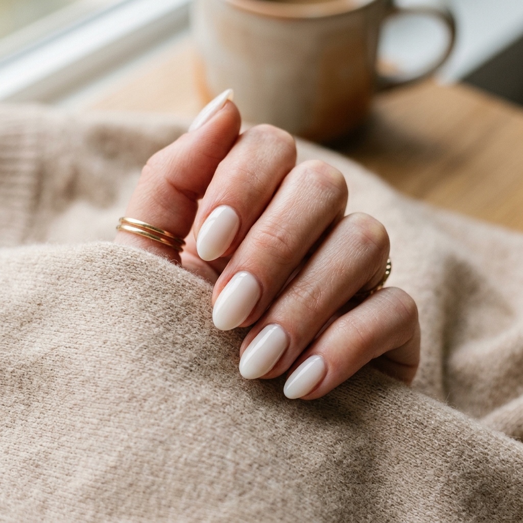 16 Aesthetic Summer Nails That Will Instantly Upgrade Your Vibe (Hot Girl Hands Only) 6 Milky White Nails