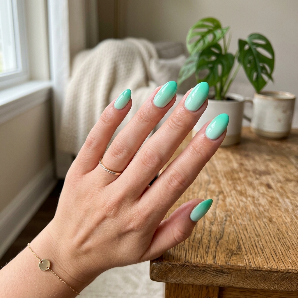 17 Summer Ombre Nails That Are Giving Main Character Energy All Season 12 Mint Green Ombre