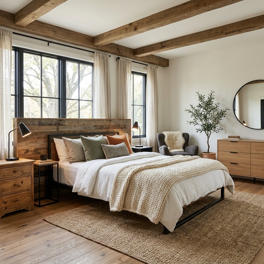 17 Modern Bedroom Ideas That Make Your Space Look Expensive Without Trying Too Hard 16 Modern Rustic Bedrooms That Feel Warm and Stylish