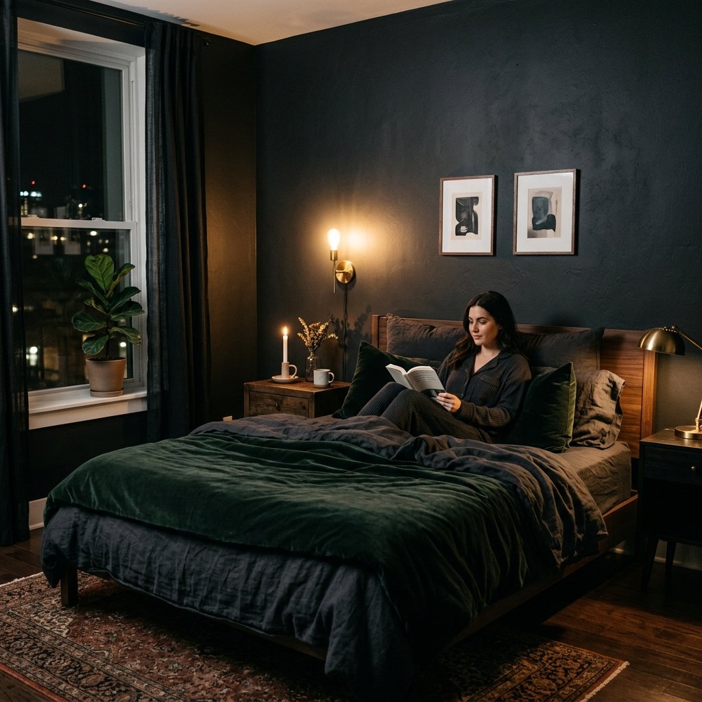 17 Bedroom Design Ideas So Good You’ll Want to Redecorate Tonight 3 Moody Dark Walls That Feel Dramatic