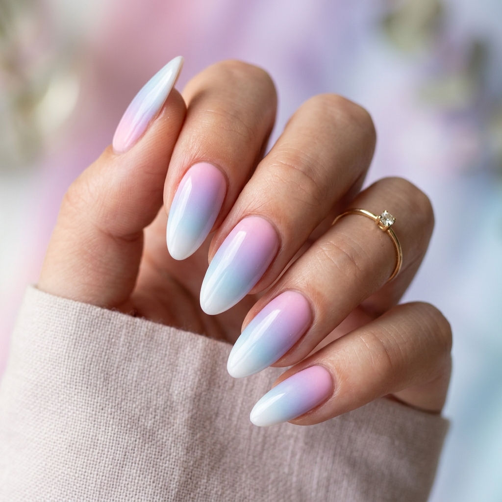 16 Summer Acrylic Nails That Will Instantly Upgrade Your Vibe (Hot Girl Nails Only ) 3 Pastel Ombré Dreams