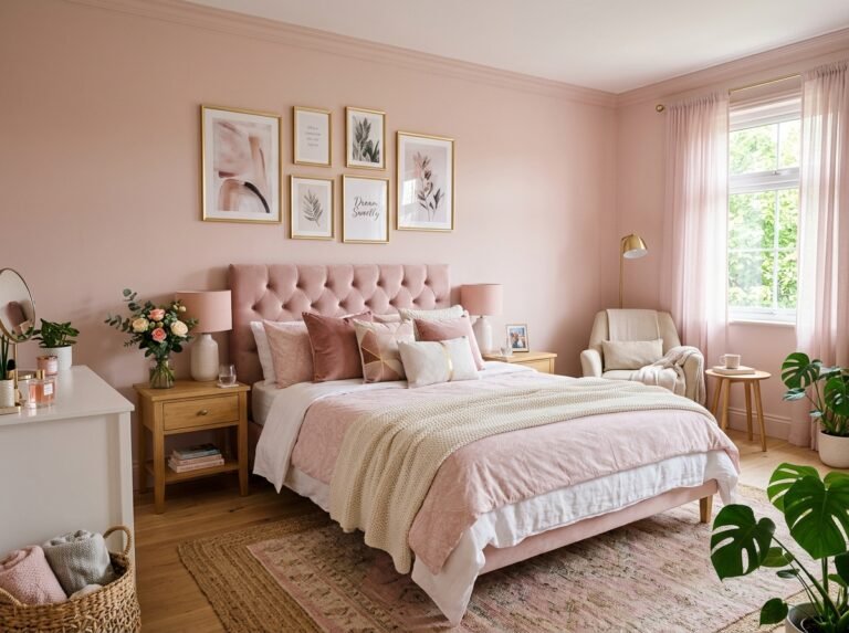Pink Bedroom Ideas