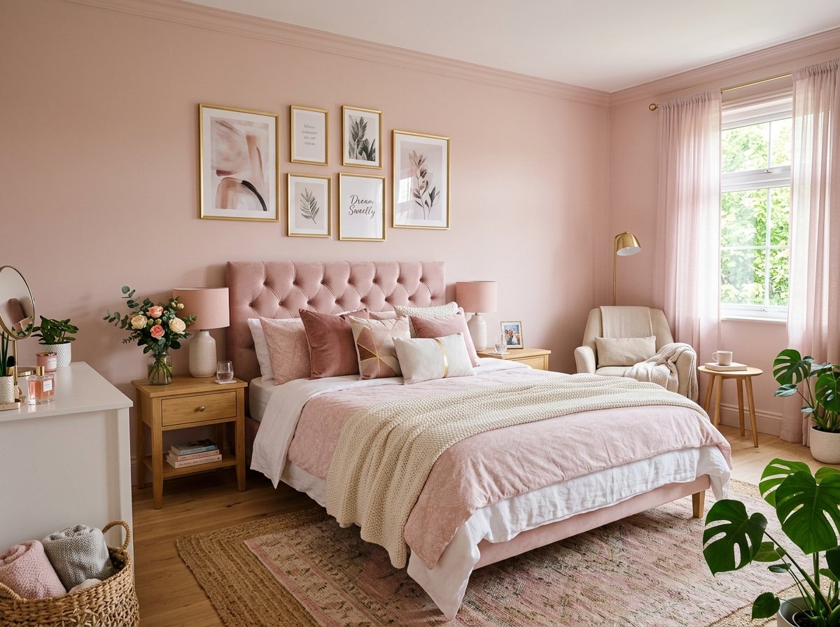 Pink Bedroom Ideas
