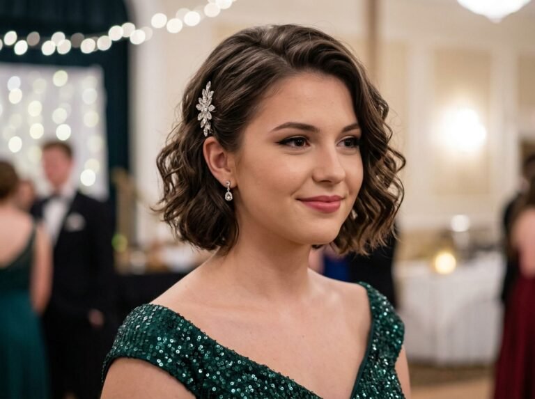 Prom Hairstyles for Short Hair