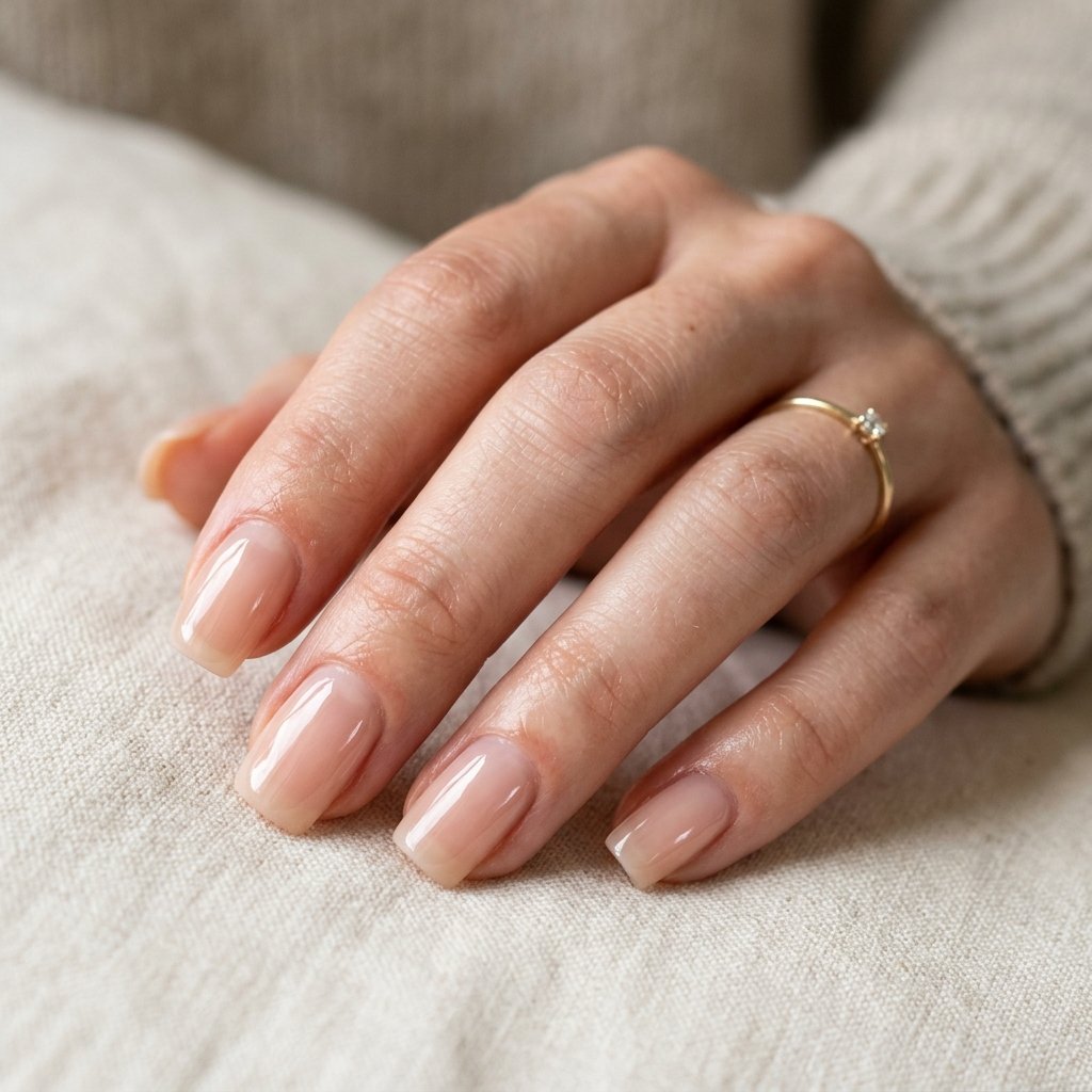 16 Basic Summer Nails Everyone’s Obsessed With Right Now (And Yes, You Can Totally Pull These Off) 8 Sheer Gloss Nails