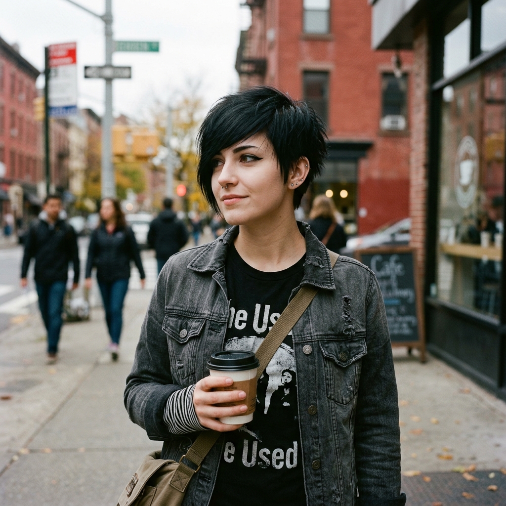 15 Emo Hairstyle Ideas That Are Giving Main Character Energy in 2026 6 Short Emo Pixie Cut