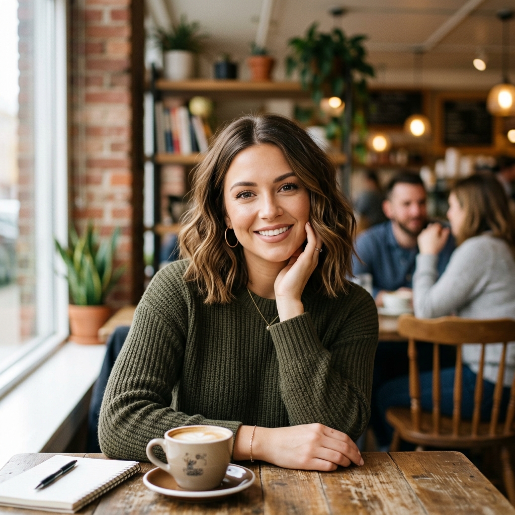 14 Mid Length Hairstyles That Are About to Dominate 2026 (And Honestly? Your Hair Deserves This Upgrade) 12 Shoulder-Length Blunt Cut With Waves