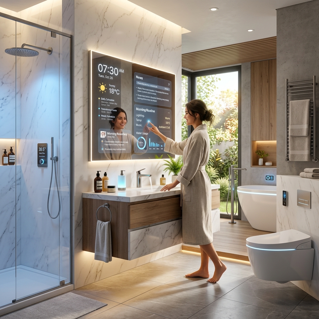 16 Modern Bathroom Ideas That Look Straight Out of a Luxury Spa (Without the Luxury Price Tag) 16 Smart Bathroom Features That Feel Futuristic