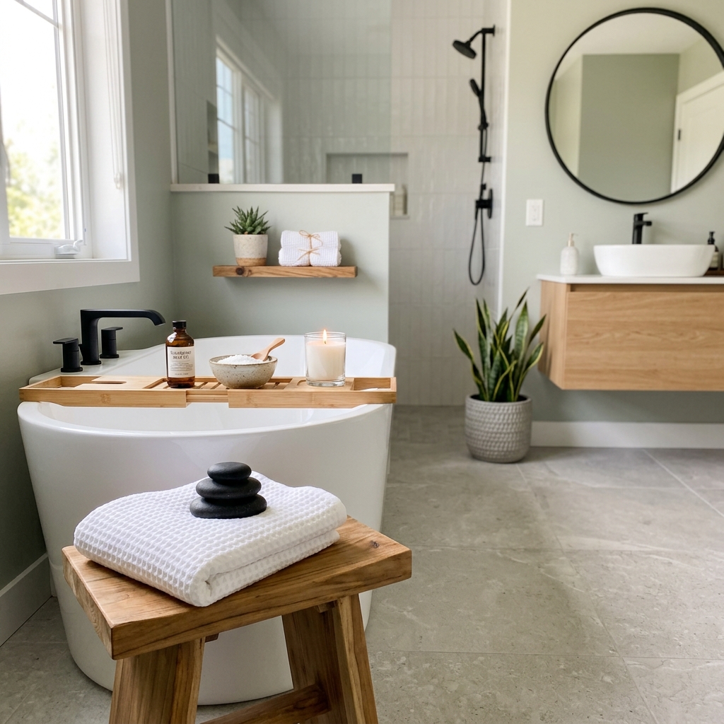 16 Modern Bathroom Ideas That Look Straight Out of a Luxury Spa (Without the Luxury Price Tag) 17 Spa Inspired Accessories for the Final Touch