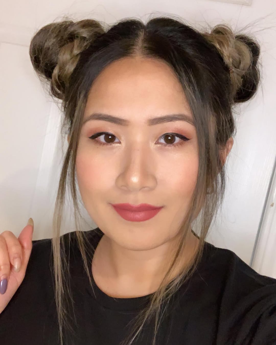 15 Curly Hairstyles for School That Will Make You Want to Ditch the Snooze Button 7 Space Buns