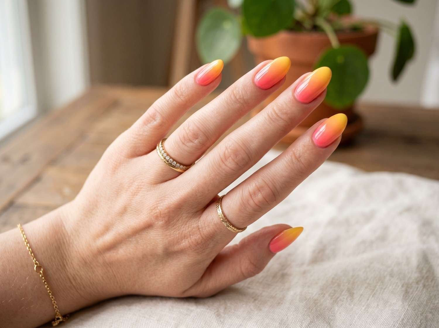 Summer Ombre Nails