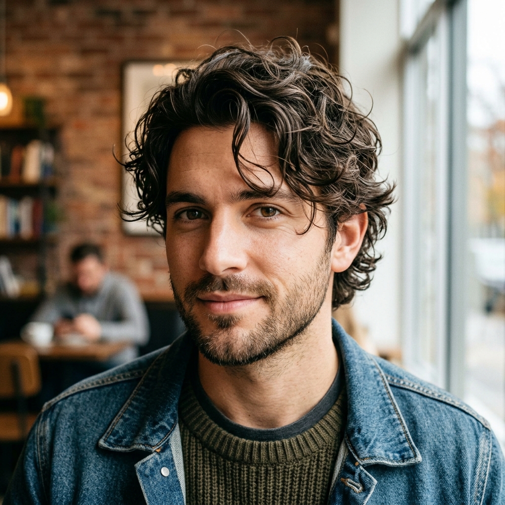 16 Curly Hairstyles for Men That Are Seriously Turning Heads Right Now (And Yes, You Can Pull Them Off) 16 Tousled Curly Layers