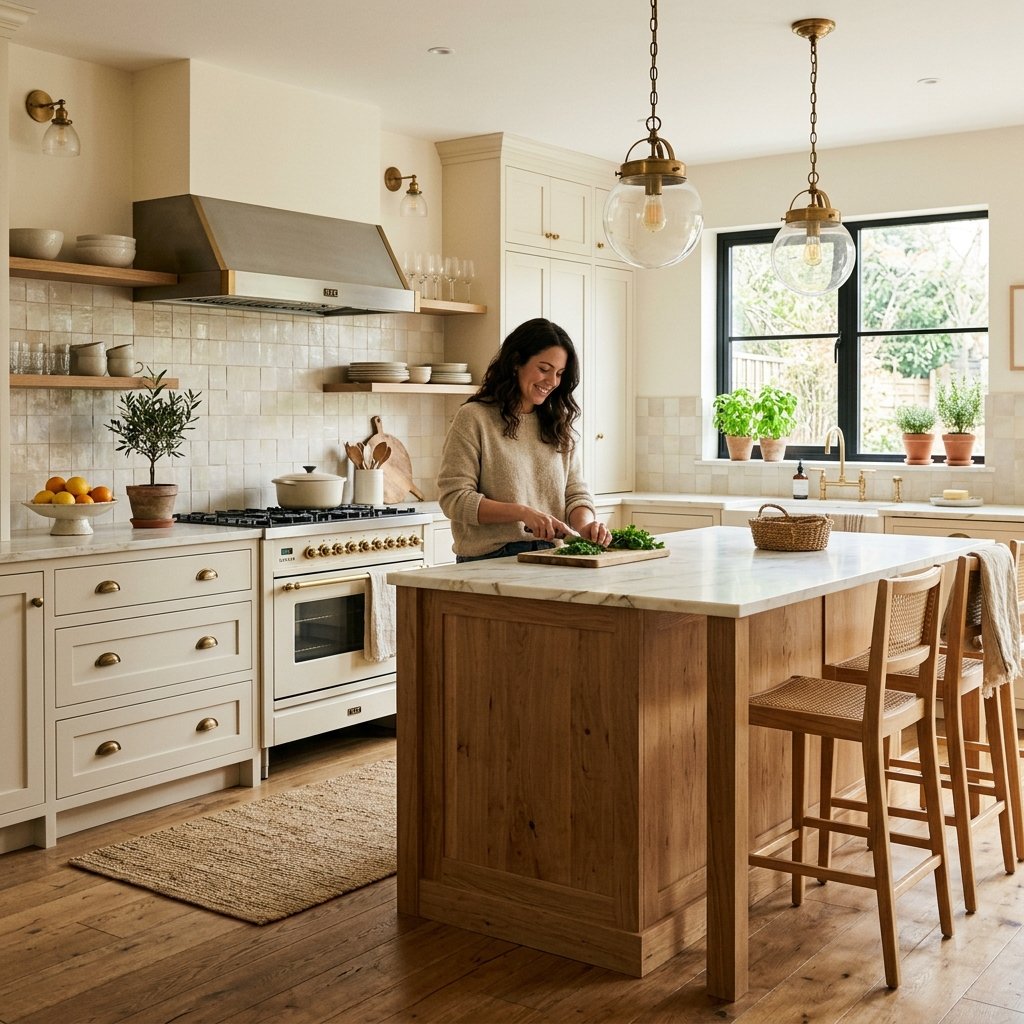 15 Kitchen Color Ideas That Are So Chic, You’ll Want to Repaint Everything This Weekend 4 Warm White That Doesnt Feel Boring