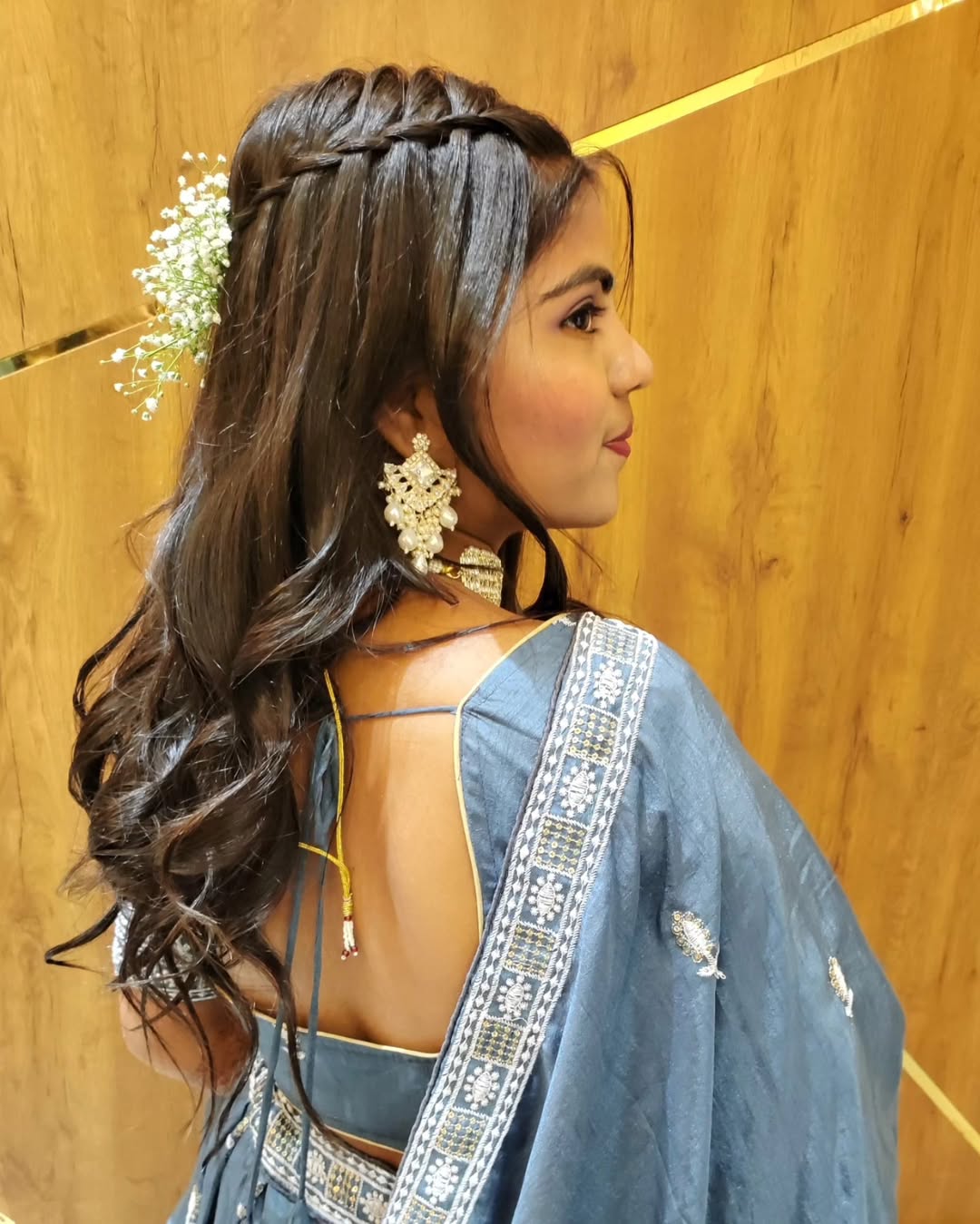 17 Curly Braided Hairstyles That Will Instantly Upgrade Your Look (Yes, Even on Lazy Hair Days) 16 Waterfall Braid