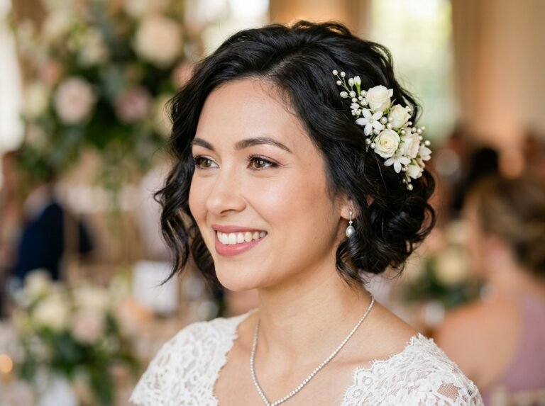 Wedding Hairstyles for Short Hair