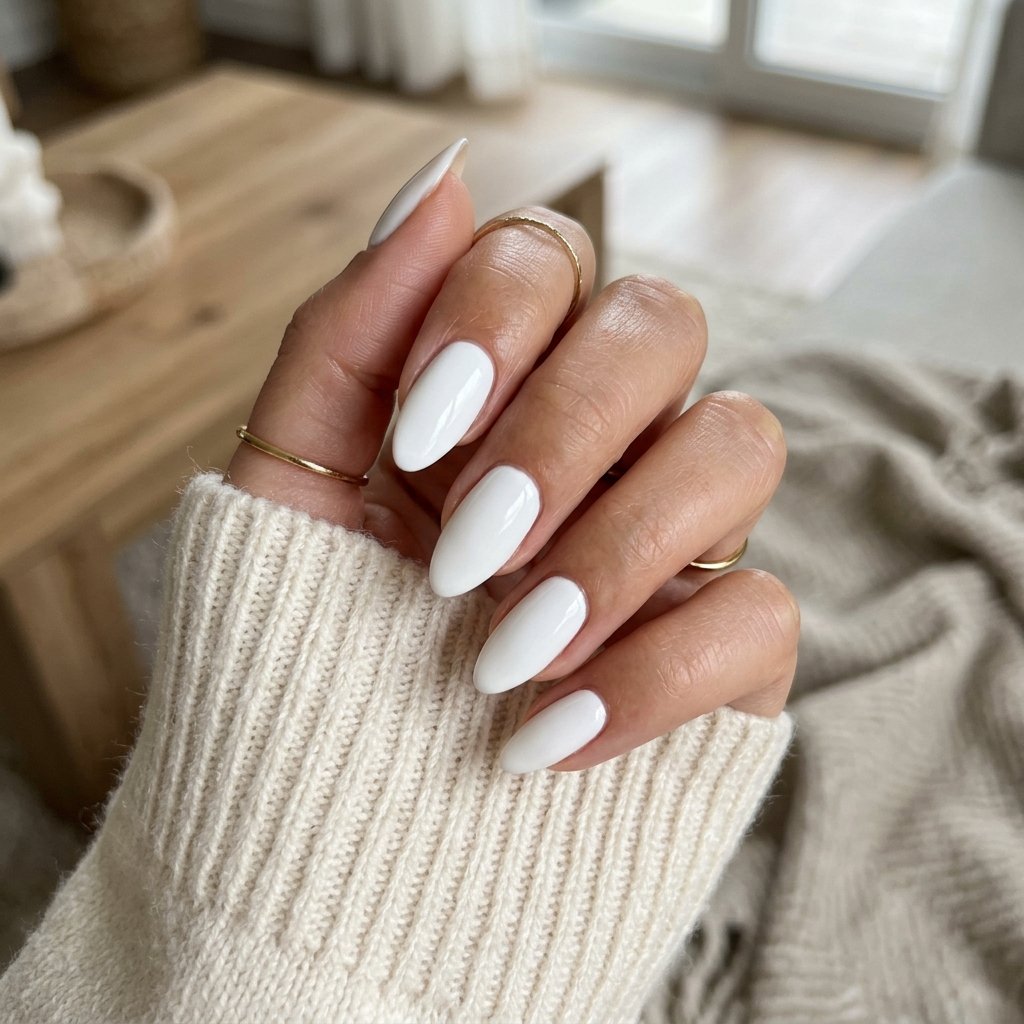 17 White Summer Nails That Scream “Clean Girl Energy” (And Honestly Go With Everything) 13 White Almond Nails
