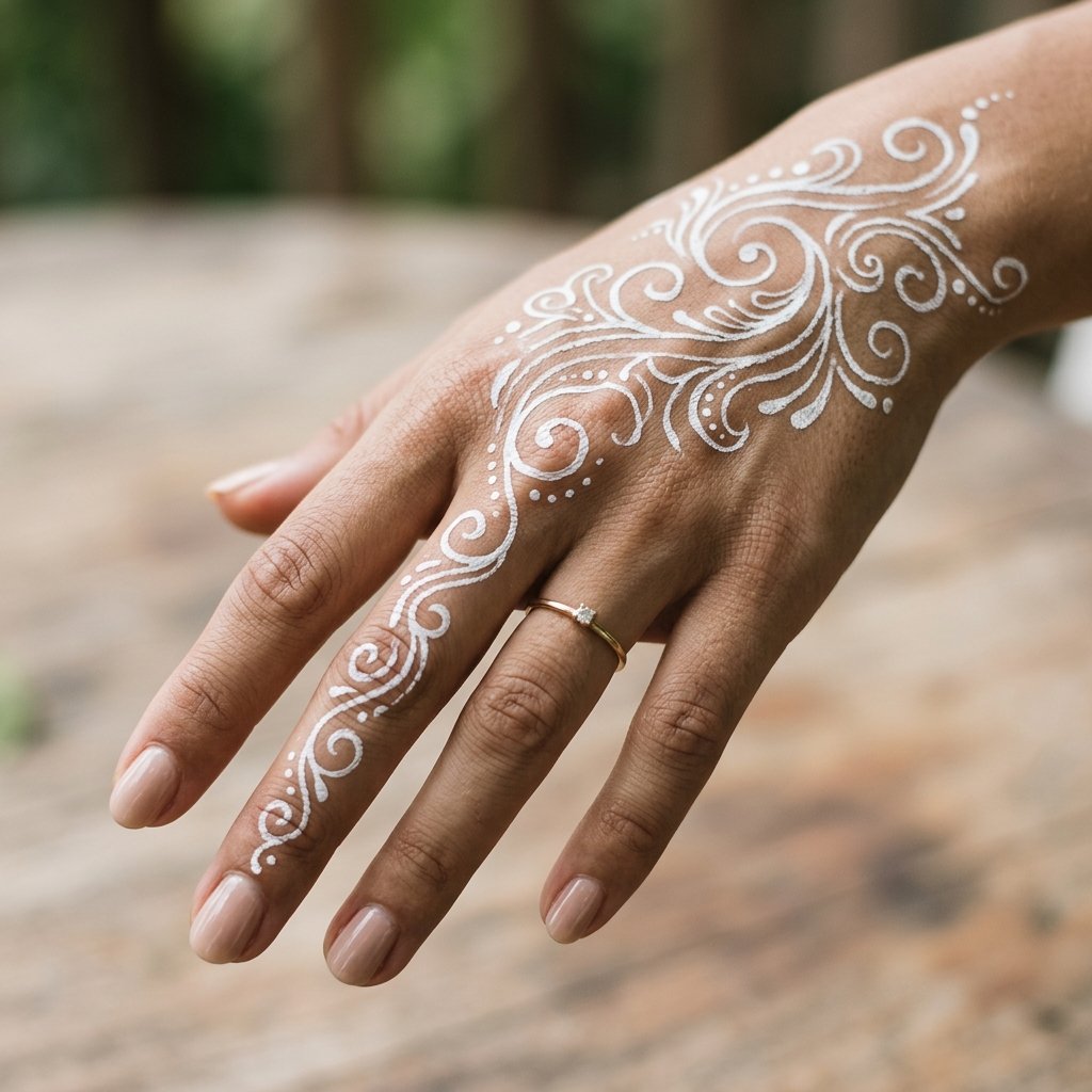 17 White Summer Nails That Scream “Clean Girl Energy” (And Honestly Go With Everything) 15 White Swirl Designs
