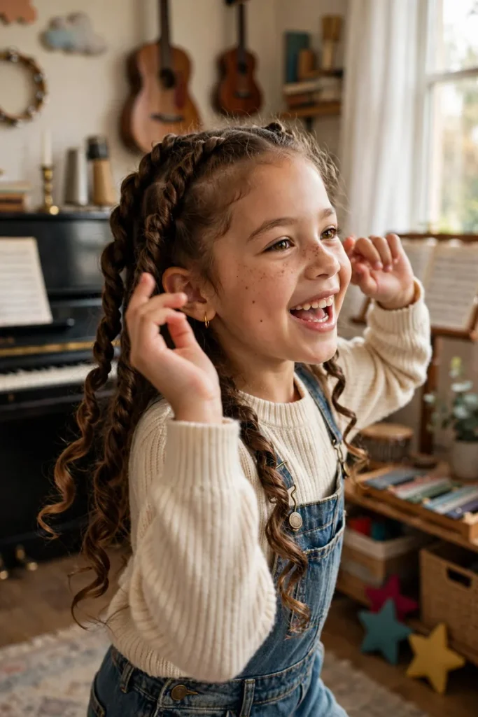 17 Braided Hairstyles for Kids, Negotiated the Way Parents Actually Get Them Done 15 bk 14 twisted braids