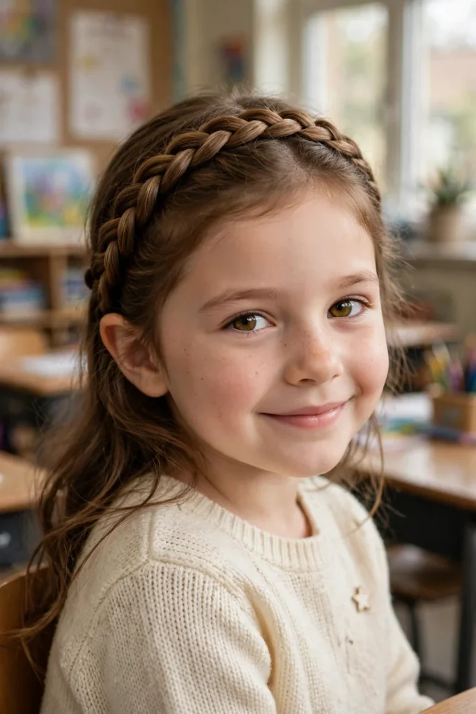 17 Braided Hairstyles for Kids, Negotiated the Way Parents Actually Get Them Done 17 bk 16 braided headband