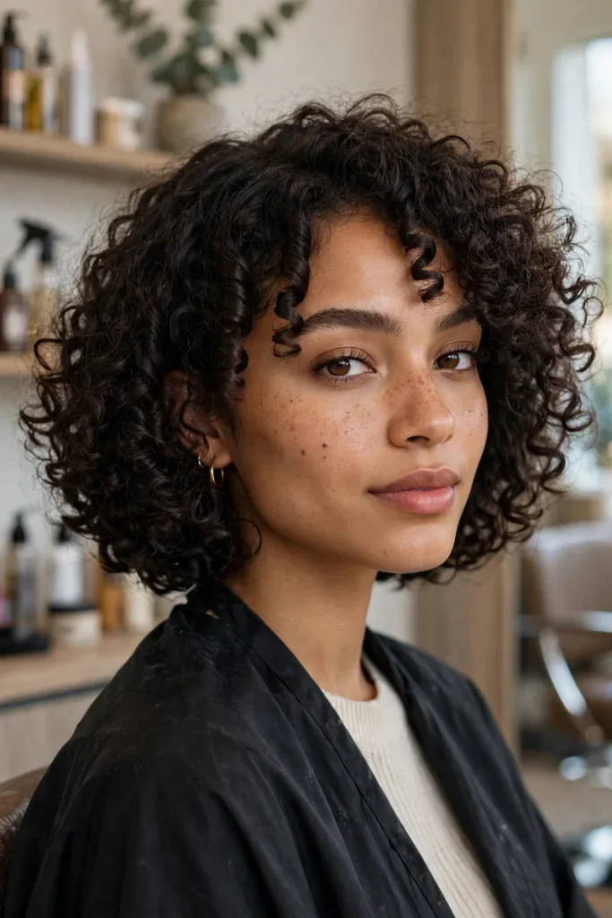 16 Curly Braided Hairstyles, Overheard During One Day at a Braiding Salon 15 braided 14 twistout bob extensions