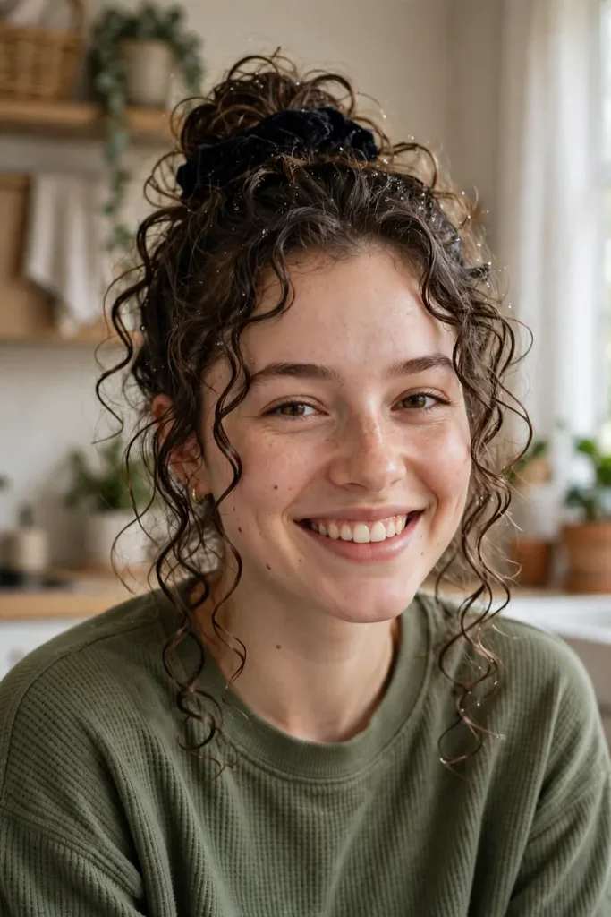 easycurly 14 bun damp hair set