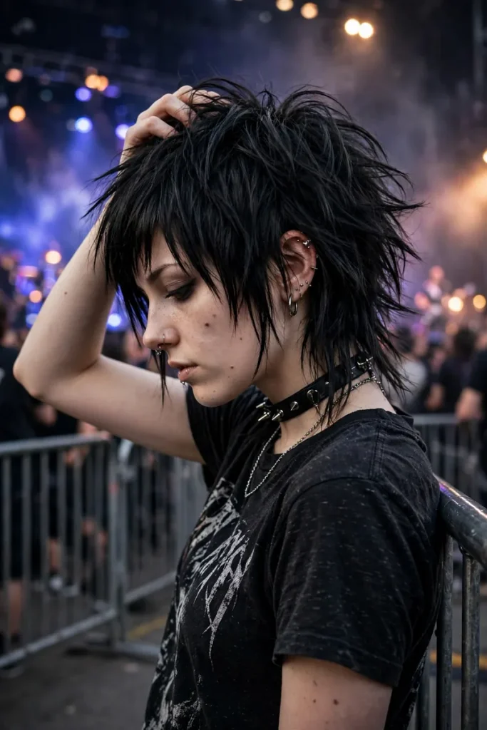 15 Emo Hairstyle Ideas, From 2000s Classics to Grown-Up Emo 3 emo 02 choppy razored layers