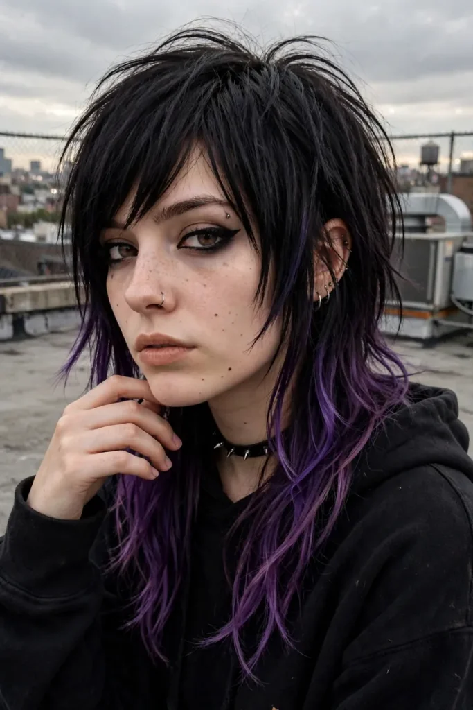 15 Emo Hairstyle Ideas, From 2000s Classics to Grown-Up Emo 9 emo 08 dip dyed ends
