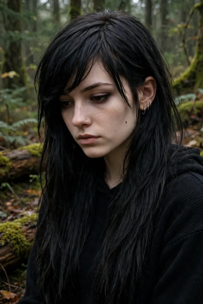 15 Emo Hairstyle Ideas, From 2000s Classics to Grown-Up Emo 14 emo 13 long dark side fringe