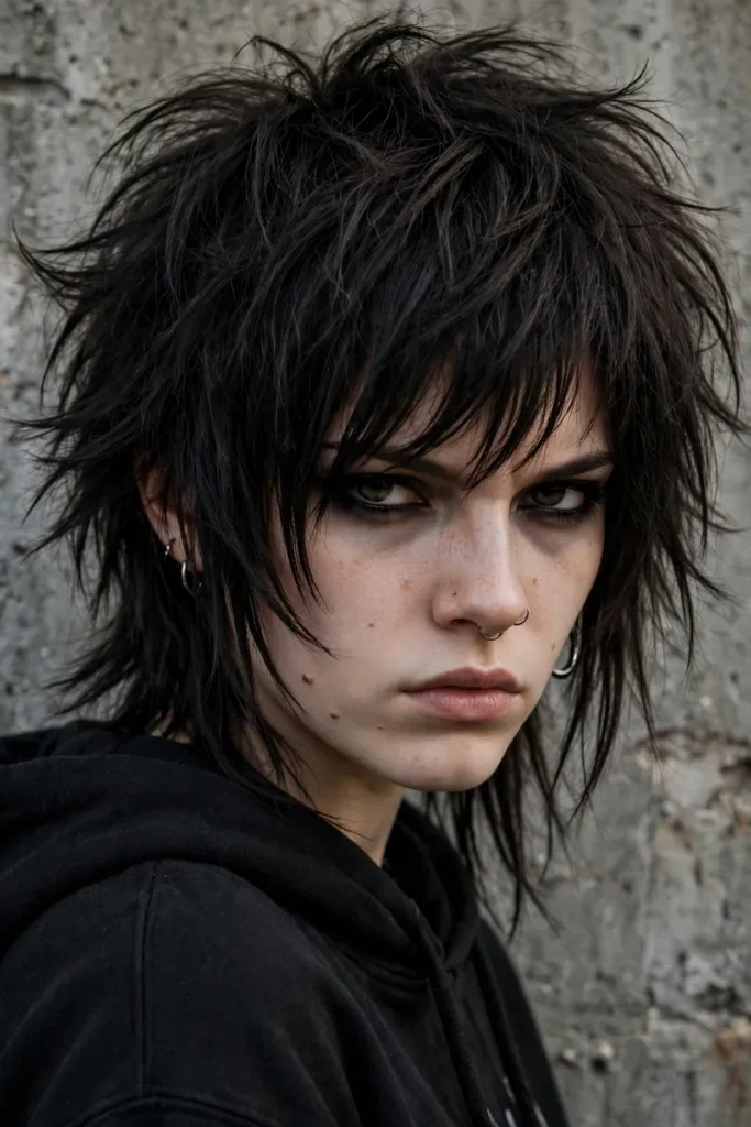 15 Emo Hairstyle Ideas, From 2000s Classics to Grown-Up Emo 16 emo 15 dark shaggy wolf cut