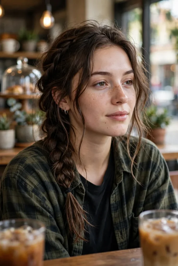 17 Grunge Hairstyle Ideas, Sorted by Where the Texture Comes From 5 grunge 04 second day braid waves