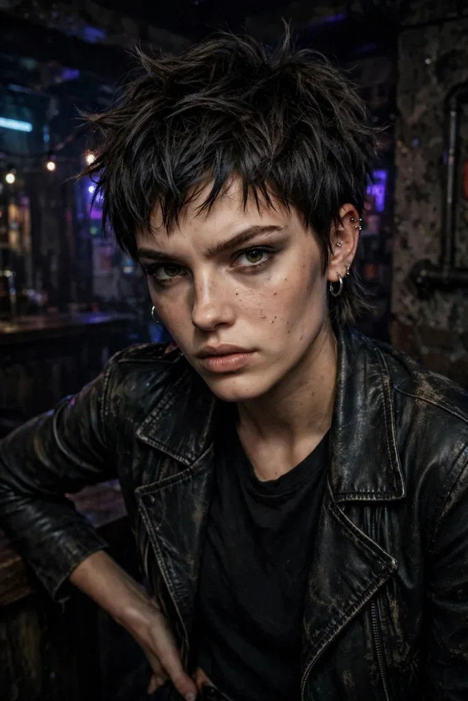 17 Grunge Hairstyle Ideas, Sorted by Where the Texture Comes From 10 grunge 09 matte paste piecey pixie