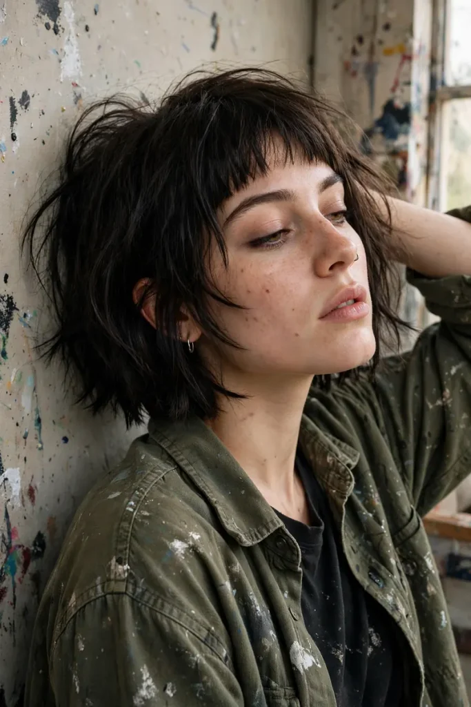 17 Grunge Hairstyle Ideas, Sorted by Where the Texture Comes From 14 grunge 13 imperfect blunt bob
