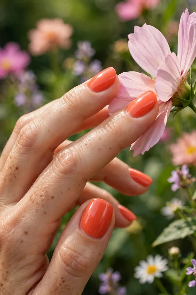 16 Orange Summer Nails So Juicy They Practically Glow 5 image 21