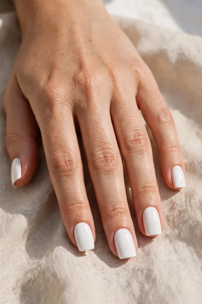 17 White Summer Nails So Clean, People Will Think You're Getting Married 2 image 33