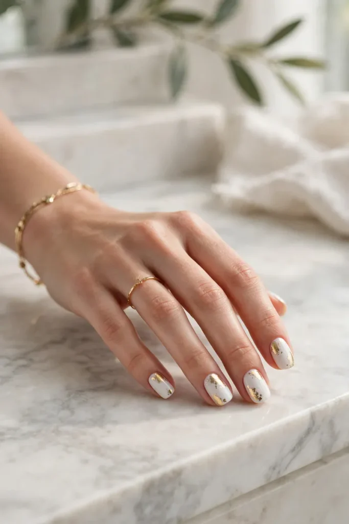 17 White Summer Nails So Clean, People Will Think You're Getting Married 7 image 37