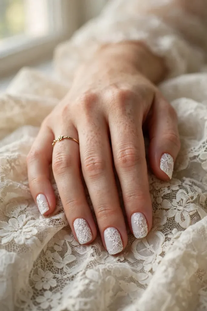 17 White Summer Nails So Clean, People Will Think You're Getting Married 13 image 44