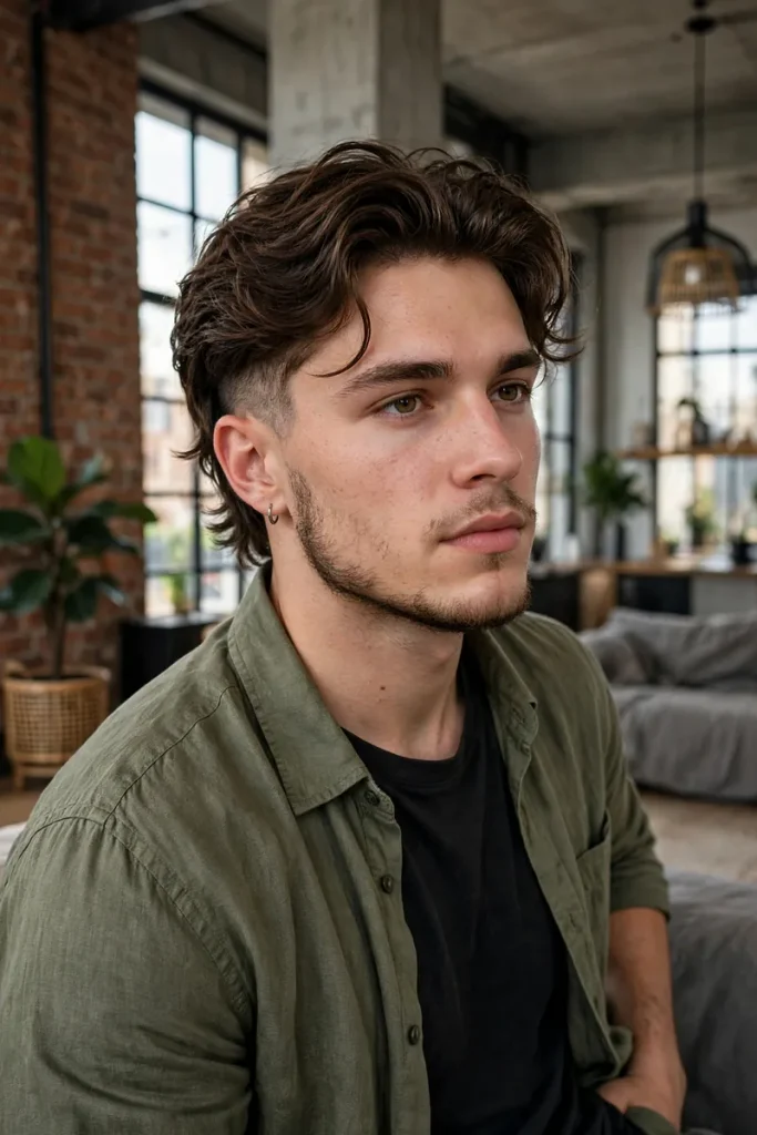 15 Medium Men's Hairstyles, Pulled From a Barber's Actual Text Thread With Clients 6 men 05 medium undercut