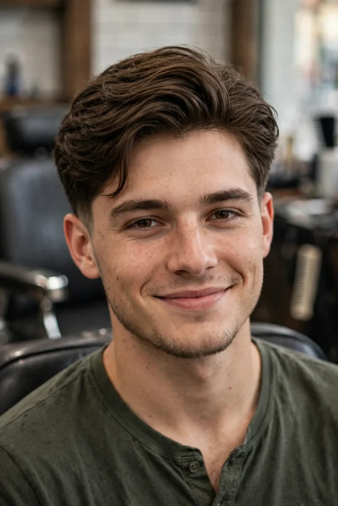 15 Medium Men's Hairstyles, Pulled From a Barber's Actual Text Thread With Clients 16 men 15 barber choice