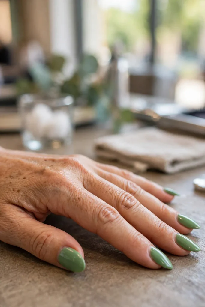 16 Green Summer Nails That Will Make Everyone Stare 2 s00 green summer nails