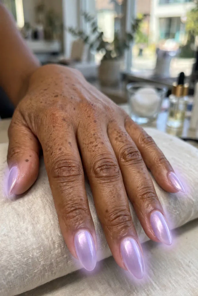 16 Purple Summer Nails: The Color of Royalty, Reimagined 4 s02 lilac aura