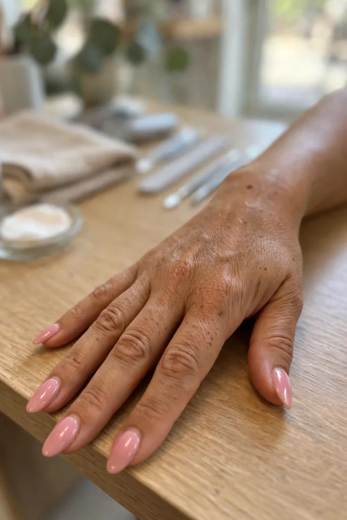 15 Shellac Nail Summer: Two Weeks of Perfect 8 s06 ballet pink shellac