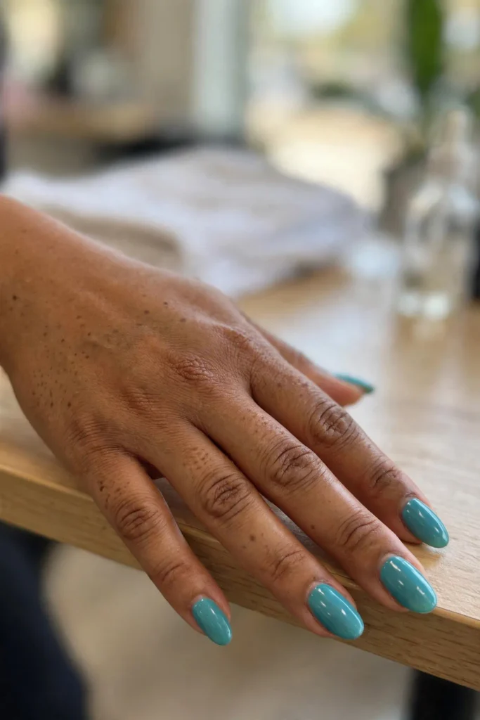 16 Green Summer Nails That Will Make Everyone Stare 8 s06 tropical lagoon