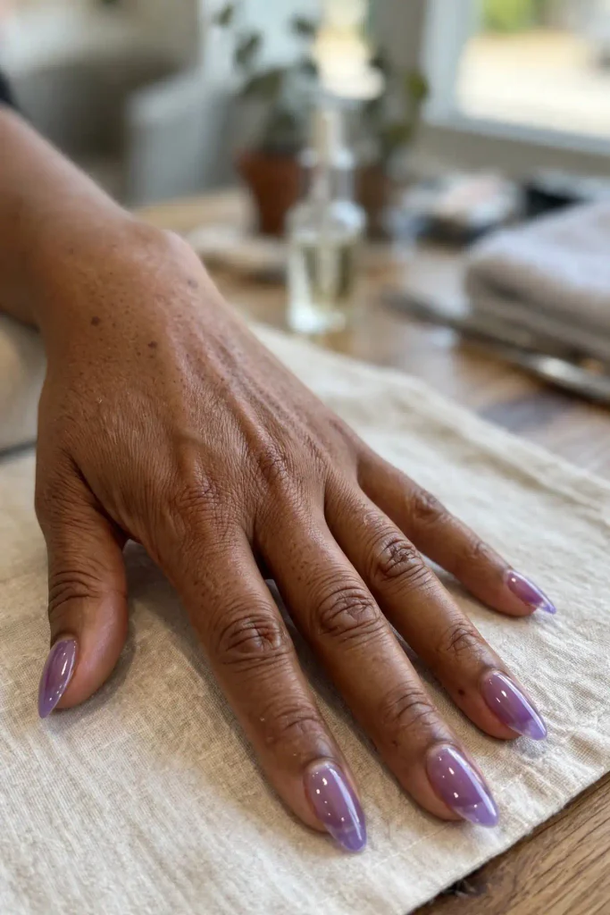 16 Purple Summer Nails: The Color of Royalty, Reimagined 10 s08 purple jelly