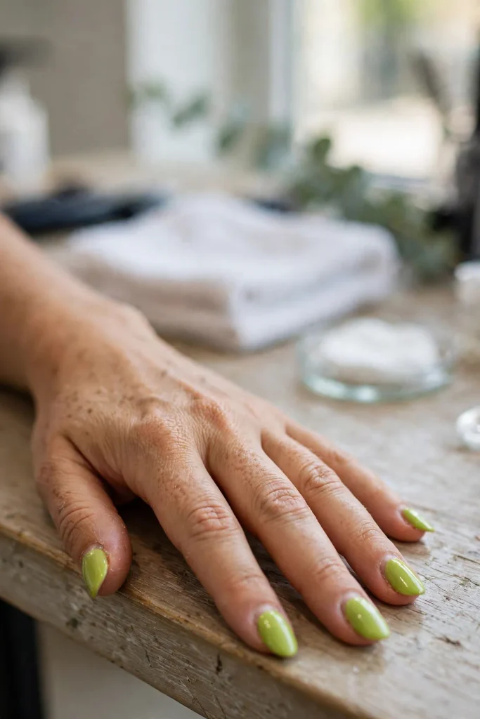 16 Green Summer Nails That Will Make Everyone Stare 11 s09 lime zest