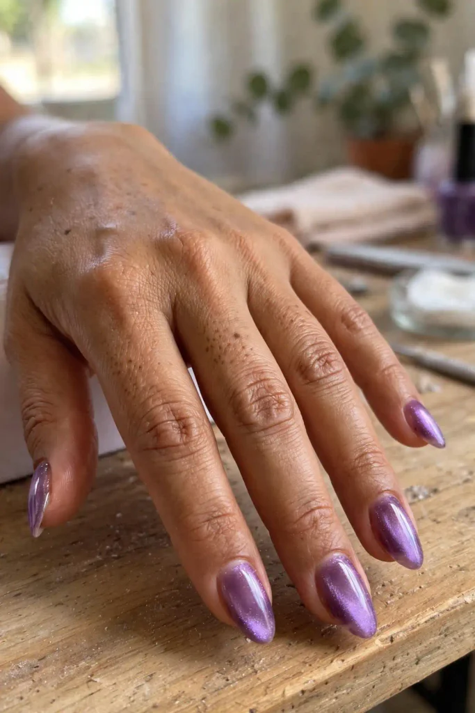 16 Purple Summer Nails: The Color of Royalty, Reimagined 13 s11 amethyst glow