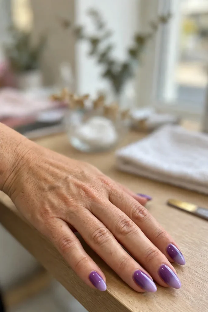 16 Purple Summer Nails: The Color of Royalty, Reimagined 17 s15 purple ombre
