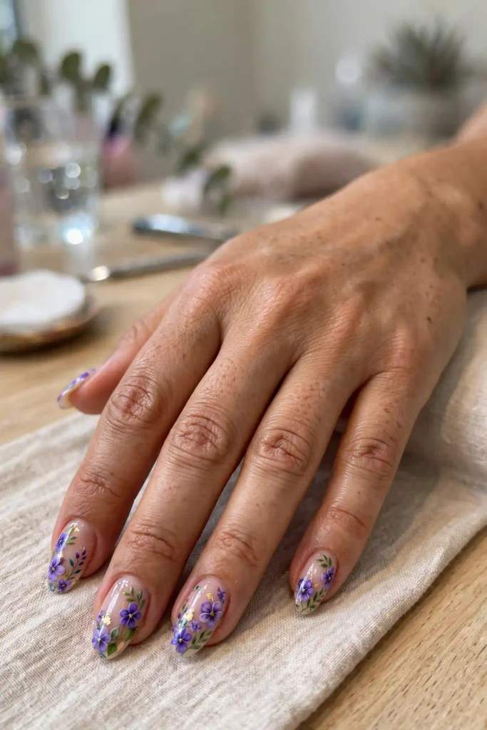 16 Purple Summer Nails: The Color of Royalty, Reimagined 18 s16 violet garden